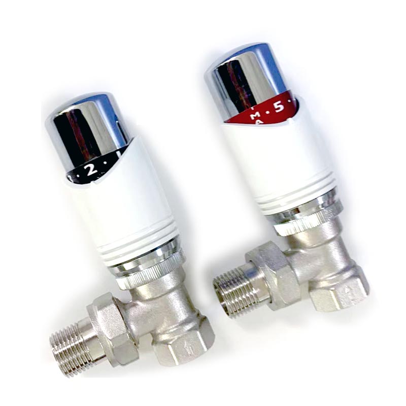 Thermostatic radiator valve set